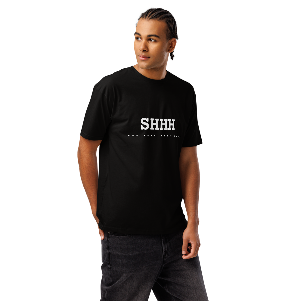 SHHH Morse Code T-shirt