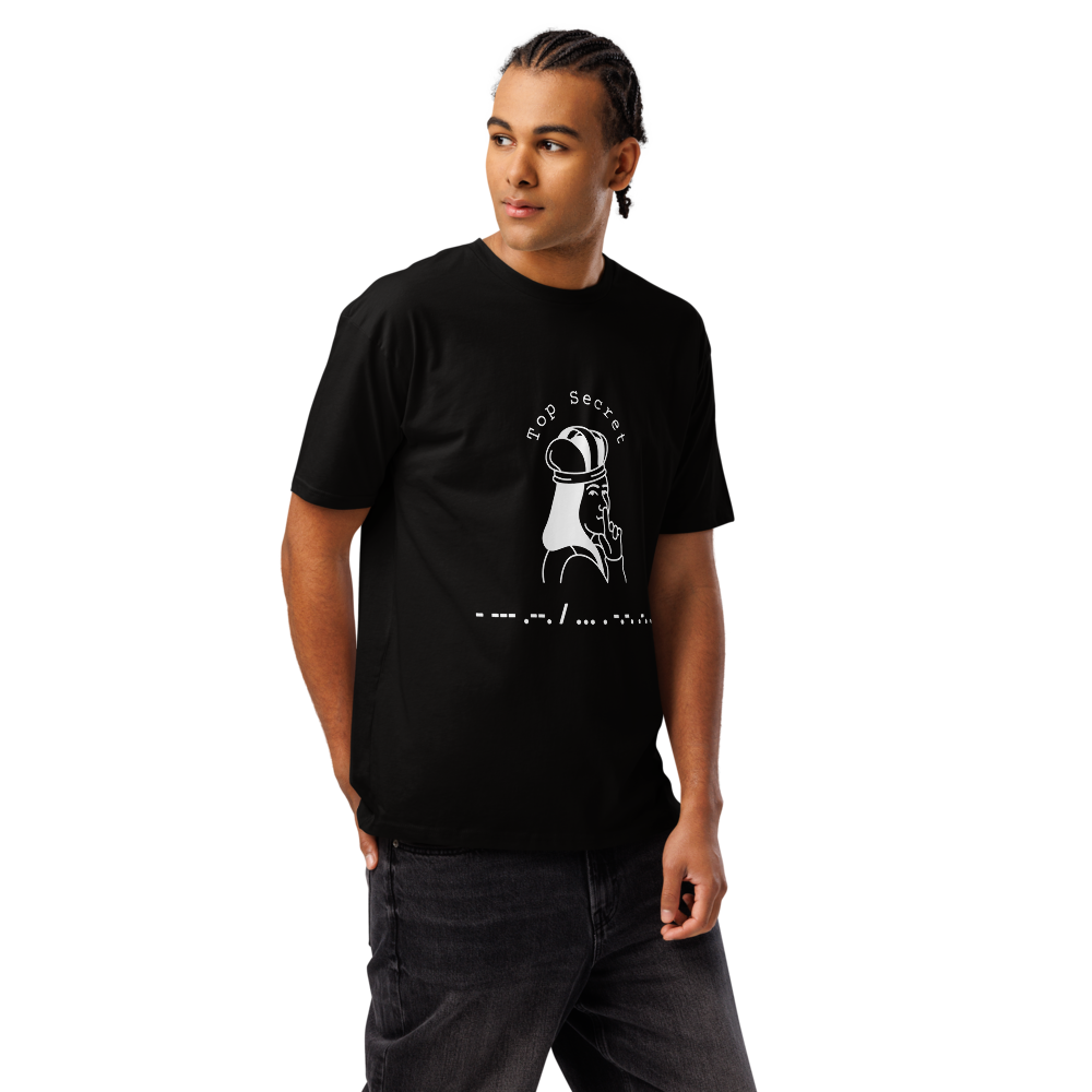 Top Secret Morse Code T-shirt