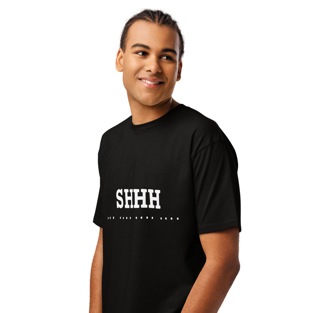 SHHH Morse Code T-shirt
