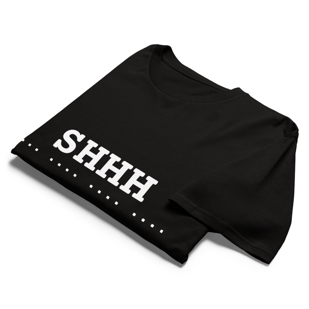 SHHH Morse Code T-shirt
