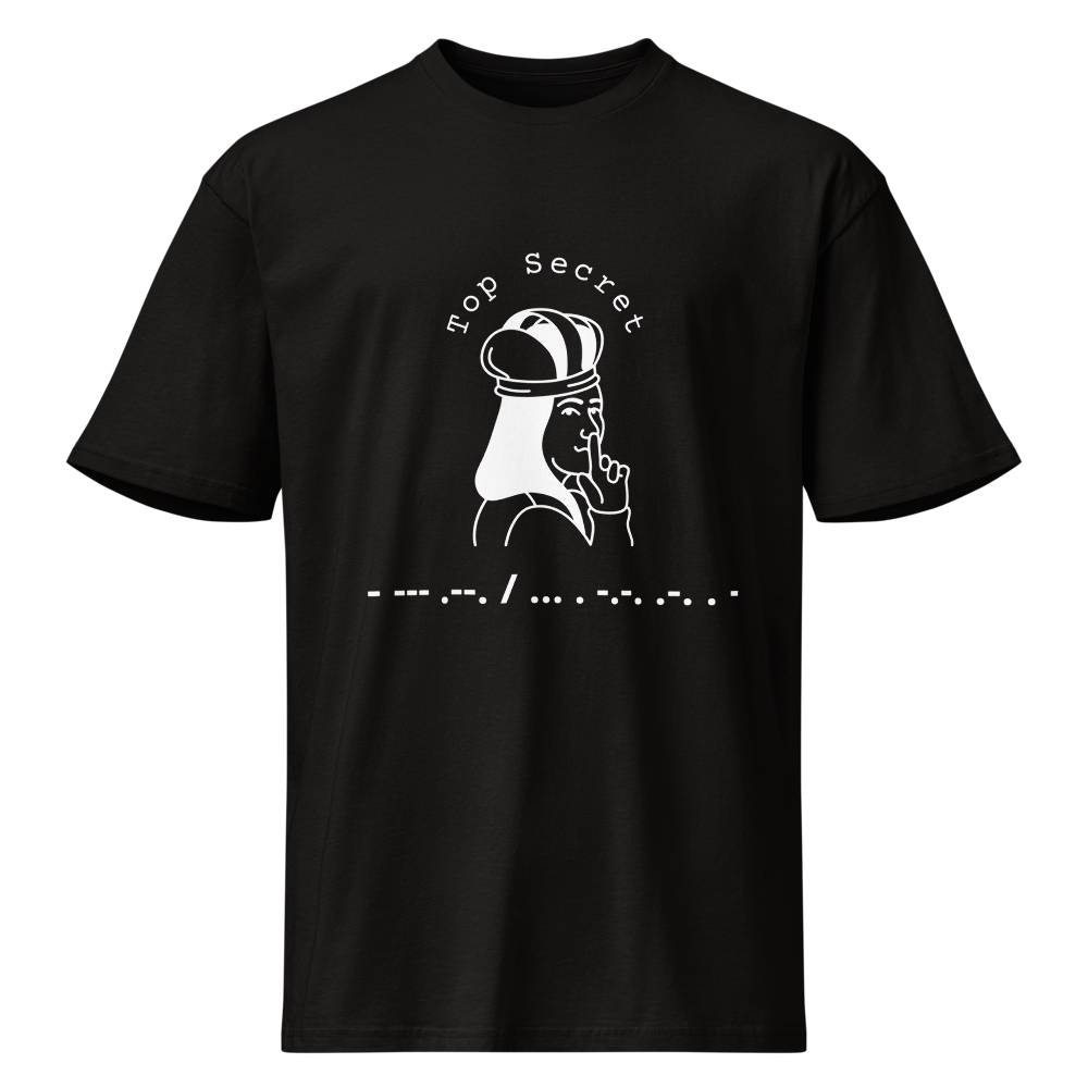 Top Secret Morse Code T-shirt