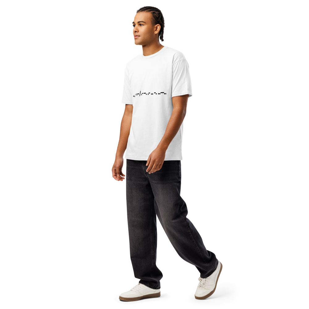 Say Again? in Morse Code T-shirt